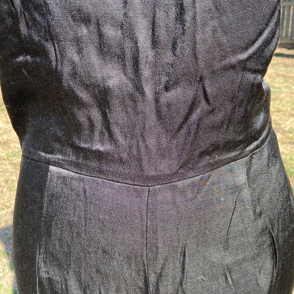 Line & Dot Black Jumpsuit - Picture 3 of 8